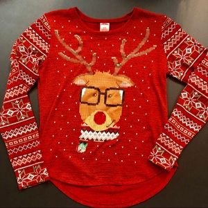 Holiday Time YL (10/12) Christmas Sweater Shirt